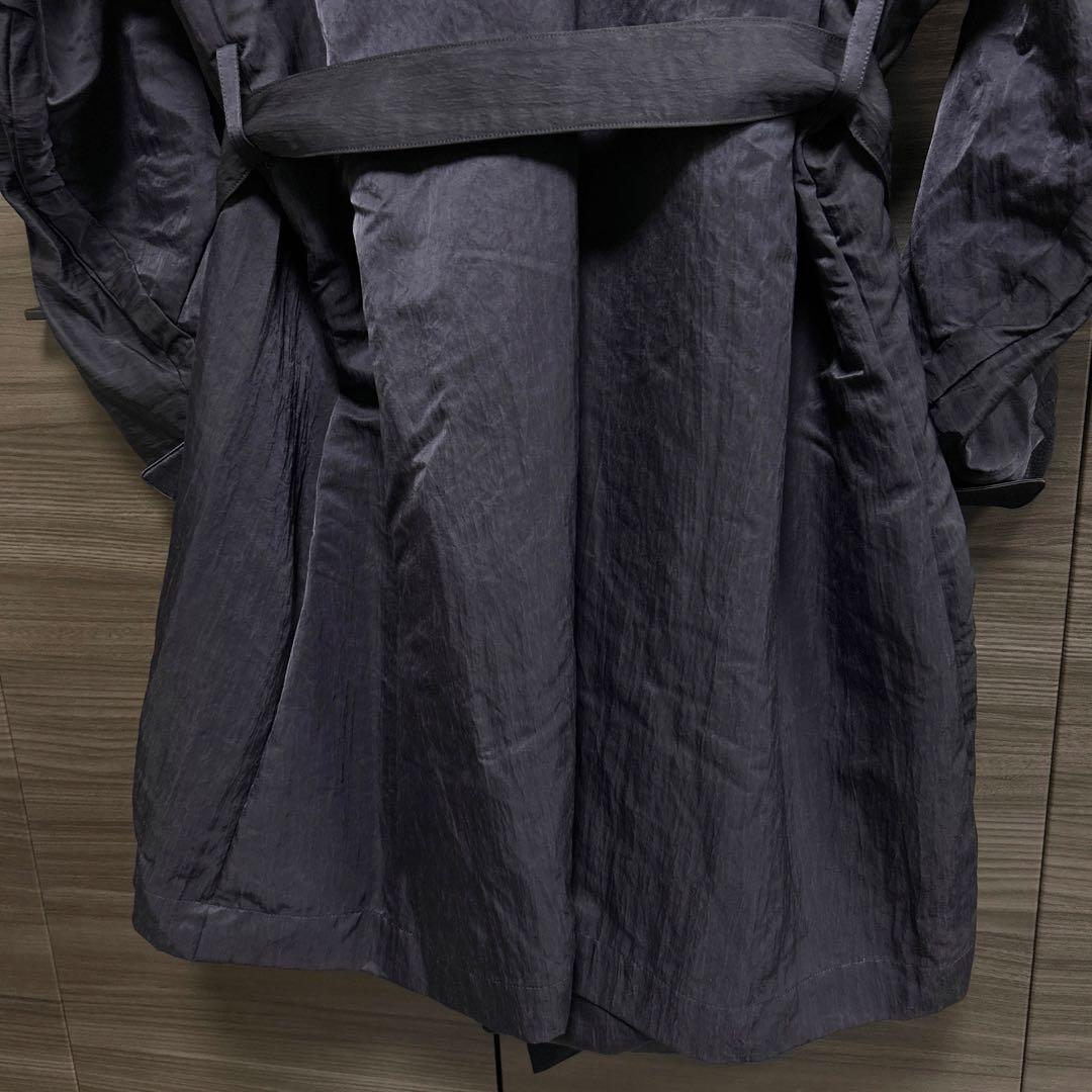 junhashimoto NYLON LONG COAT ネイビー サイズ5