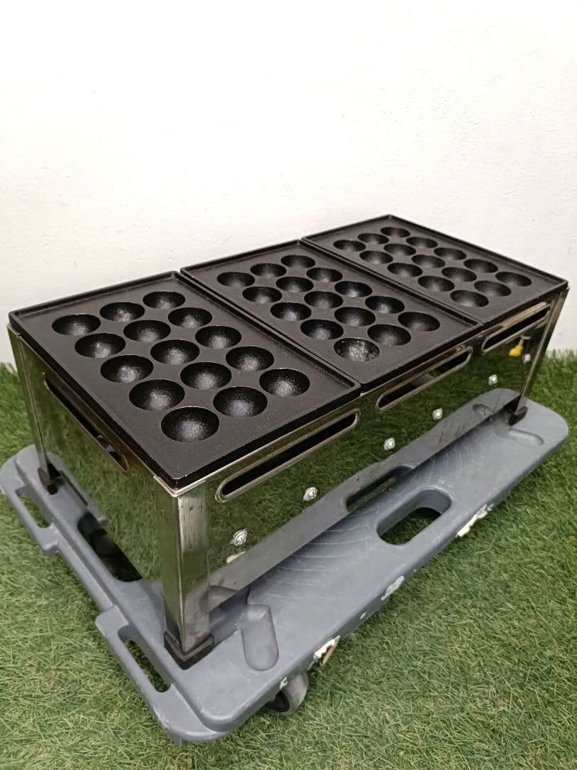 業務用 大たこ焼き 38mmφ 45穴 都市ガス 領収書 4845