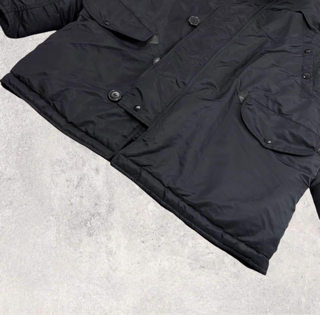 ALPHA INDUSTRIES N-3B フライトジャケット ブラック XL