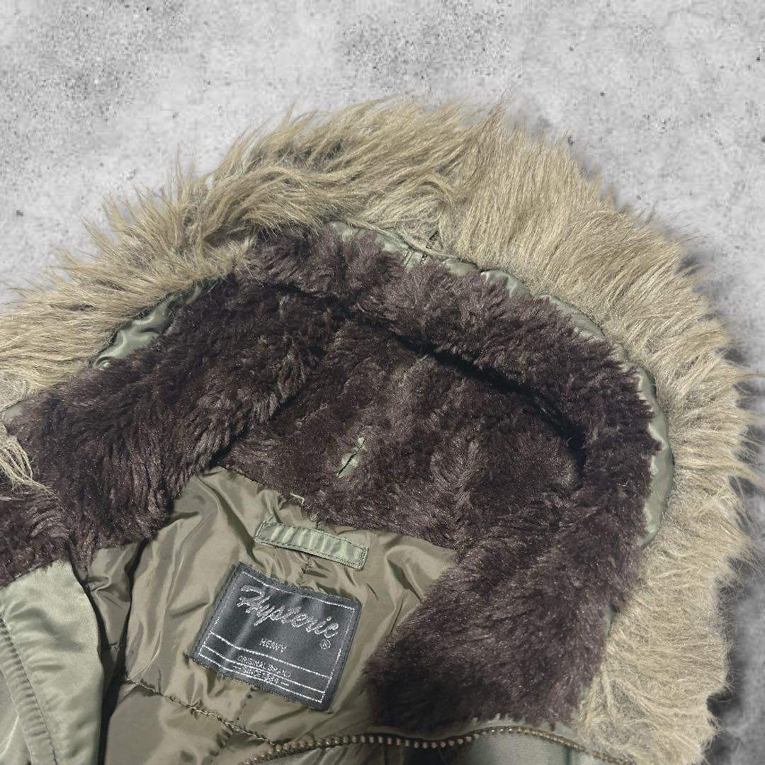 ヒステリックグラマー　美品　刺繍ワッペン　プリマロフト　N3B