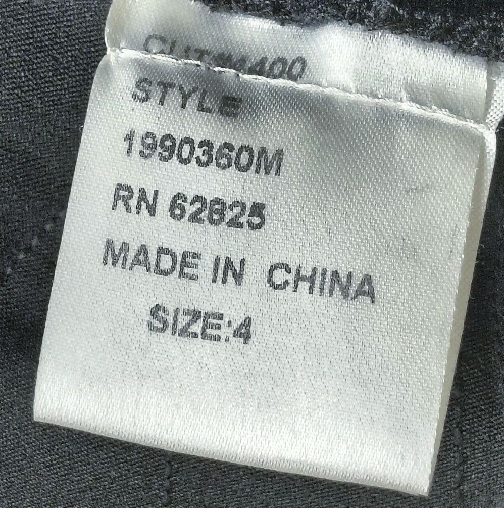 ❤【タダシショウジ】✨美品　フォーマルワンピース　別珍　ブラック/黒　4