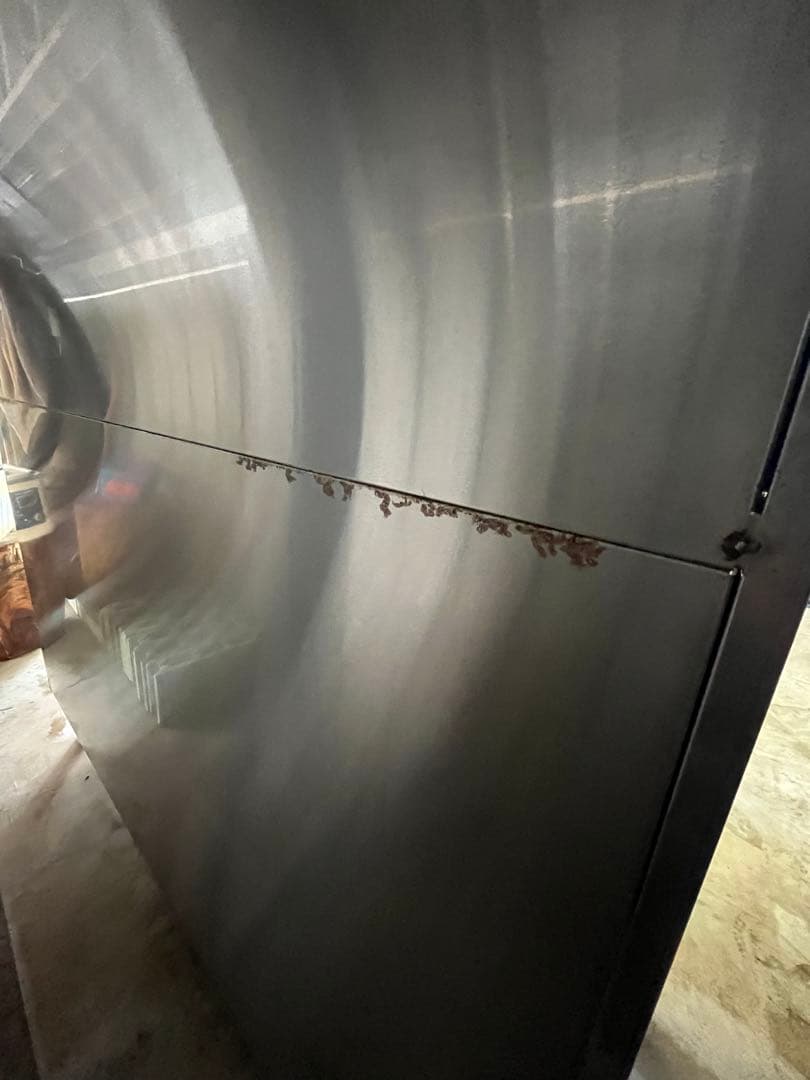 【送料込み】【直接引取り可能】【⚠️注意点有り】SUNWAVEステンレス製食器棚