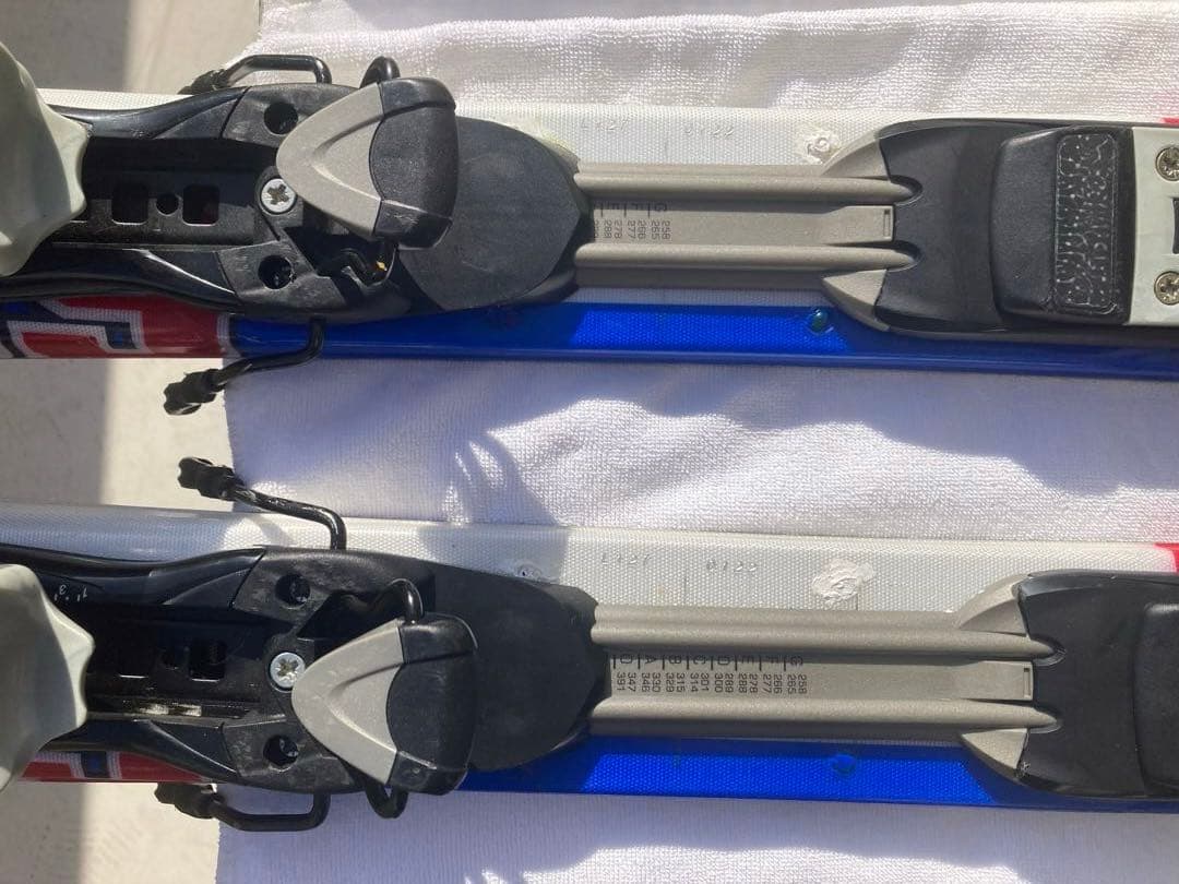 ショートスキー(ファン)と解放ビィンディングセットSALOMON MINIMAX