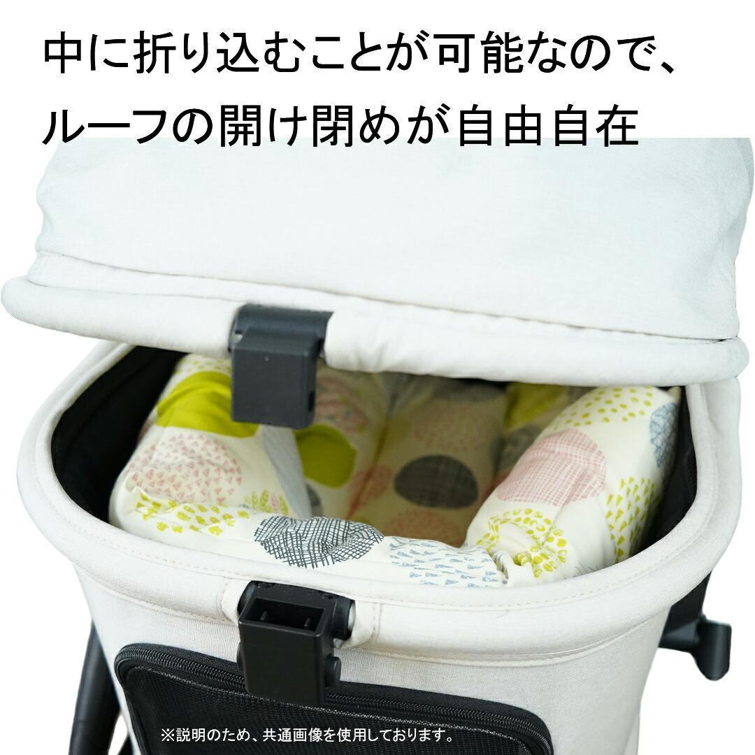 【一体型L】★リバーシブル カートクッション あごのせ マット［シンプルランド］