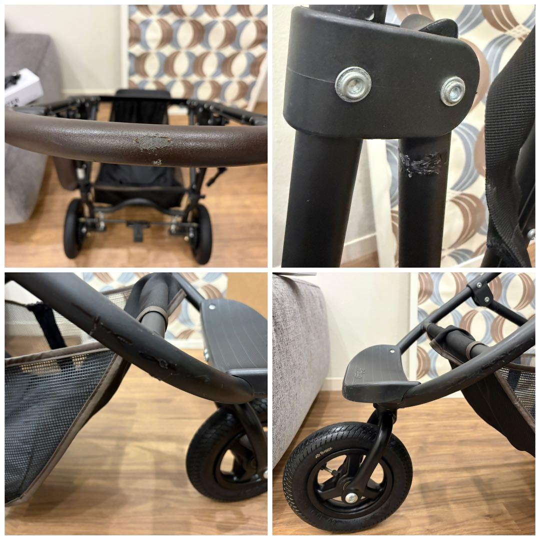 2-1⚠️専用ページ⚠️エアバギーDOME3 ペットカート　アースグレー　ラージ