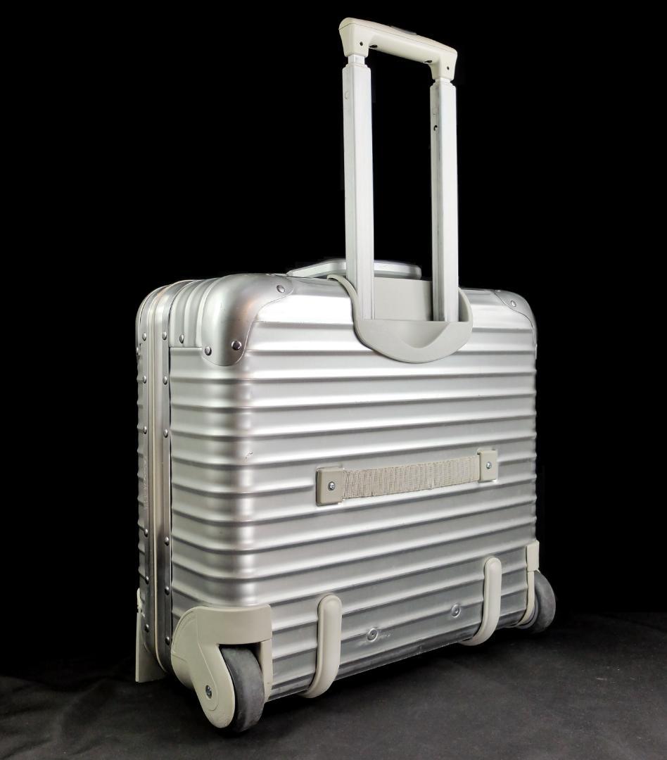 リモワ 928.40 『トパーズ』2輪TSA ビジネス・トロリー 28L 青ロゴ