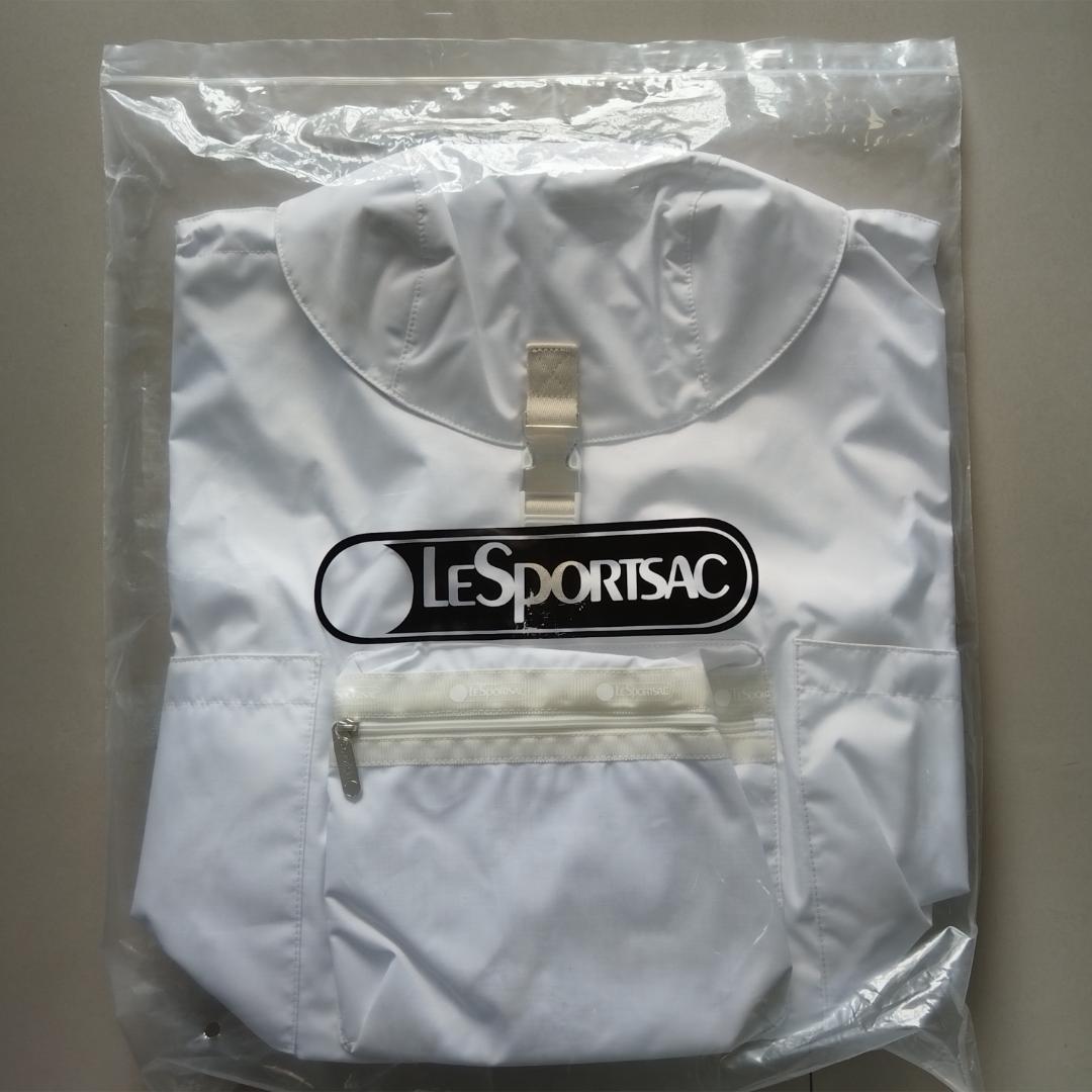 レスポートサック 神崎恵 ホワイト リュック バックパック