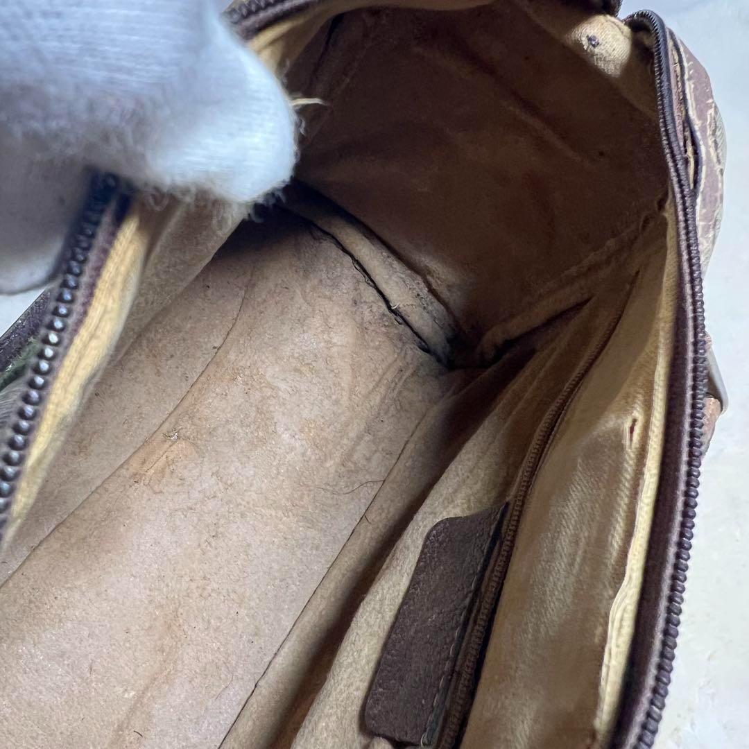 【ジャンク品】GUCCI　グッチ ヴィンテージ シェリーライン ボストン