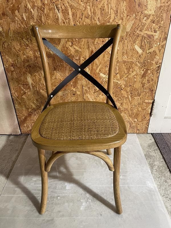 クロスバック　ダイニングチェア　X-BACKⅢ　チェア