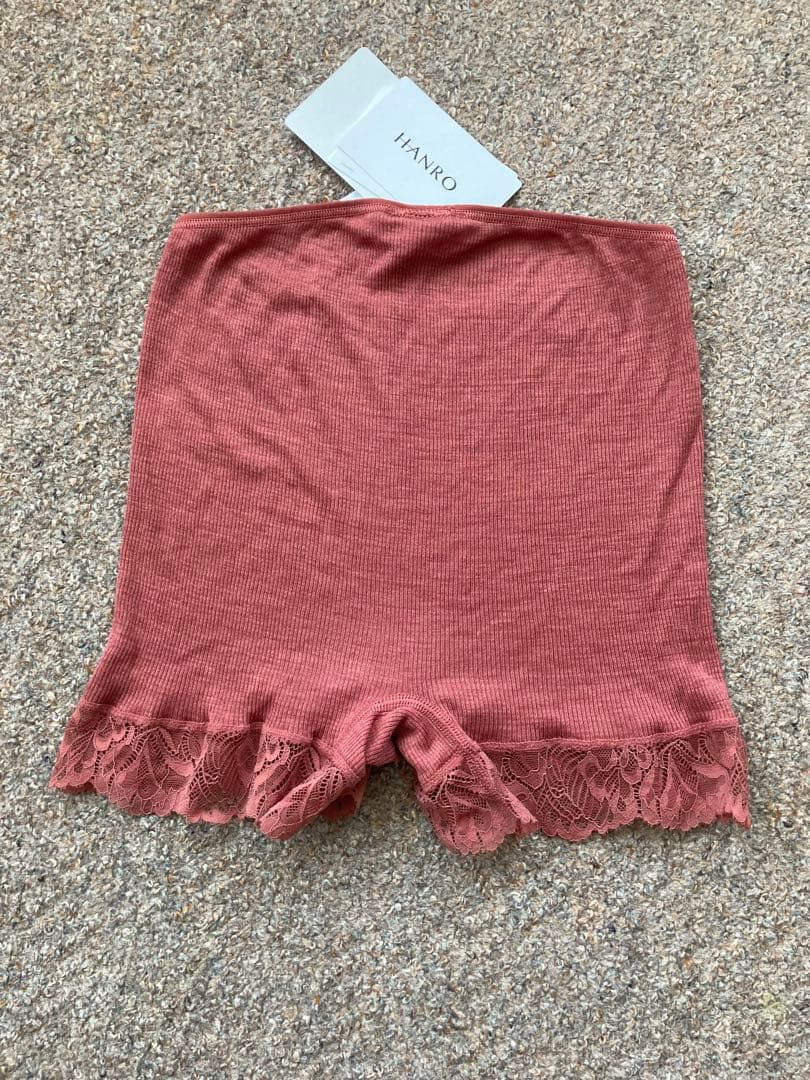 ハンロ シルクウールショーツ XS