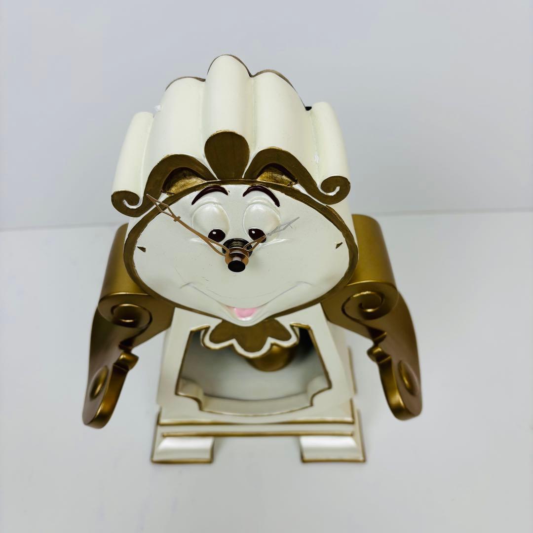 【美品】美女と野獣 コグスワース 置き時計