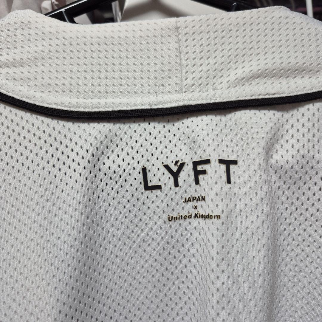 LYFT メッシュ半袖　ベースボールシャツ Lサイズ