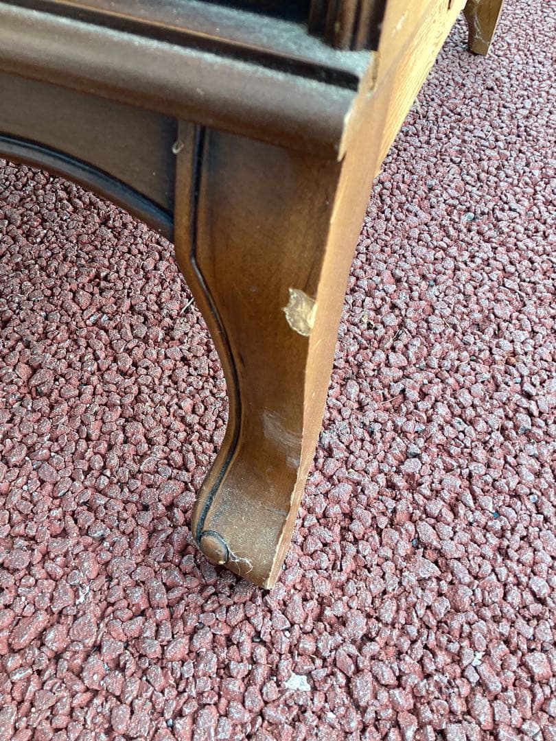 アンティーク　ライティングビューロー　デスク　チェスト　猫足　ビンテージ　西洋