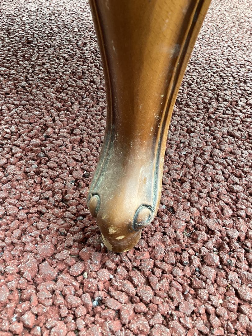 アンティーク　ライティングビューロー　デスク　チェスト　猫足　ビンテージ　西洋