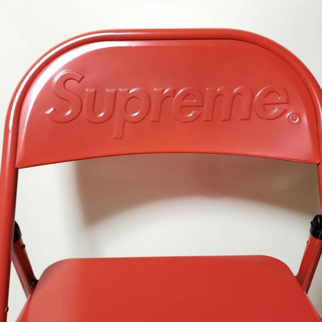 椅子 Supreme 20FW l Folding Chair Red