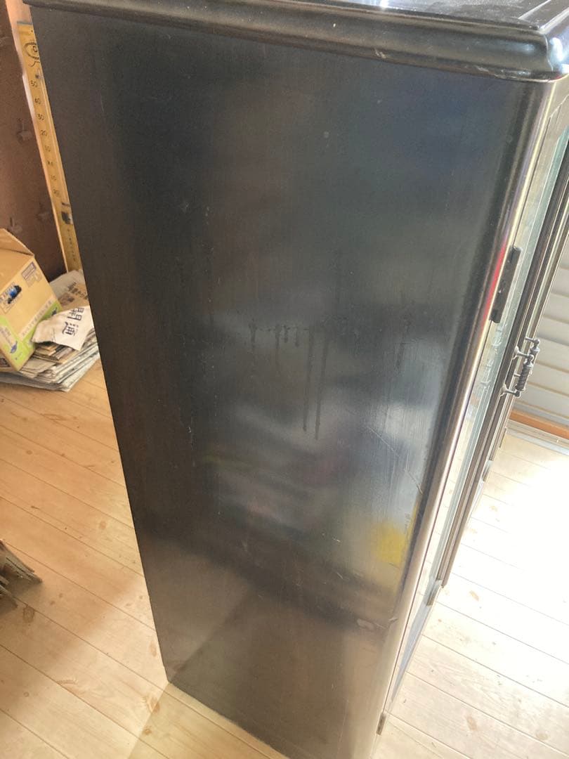 h*e様 レコードキャビネット・レコードラック 木製ガラス扉・アナログ・ヴィンテ