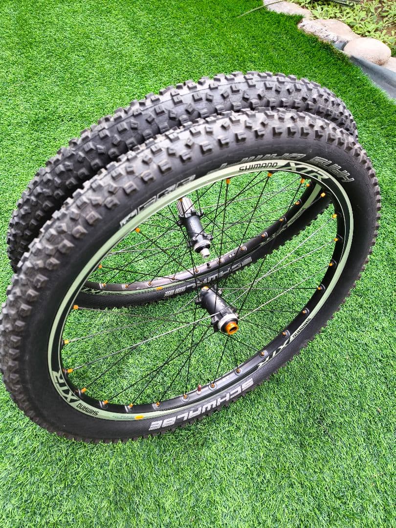 Shimano XTR ホイールタイヤセット 26インチ