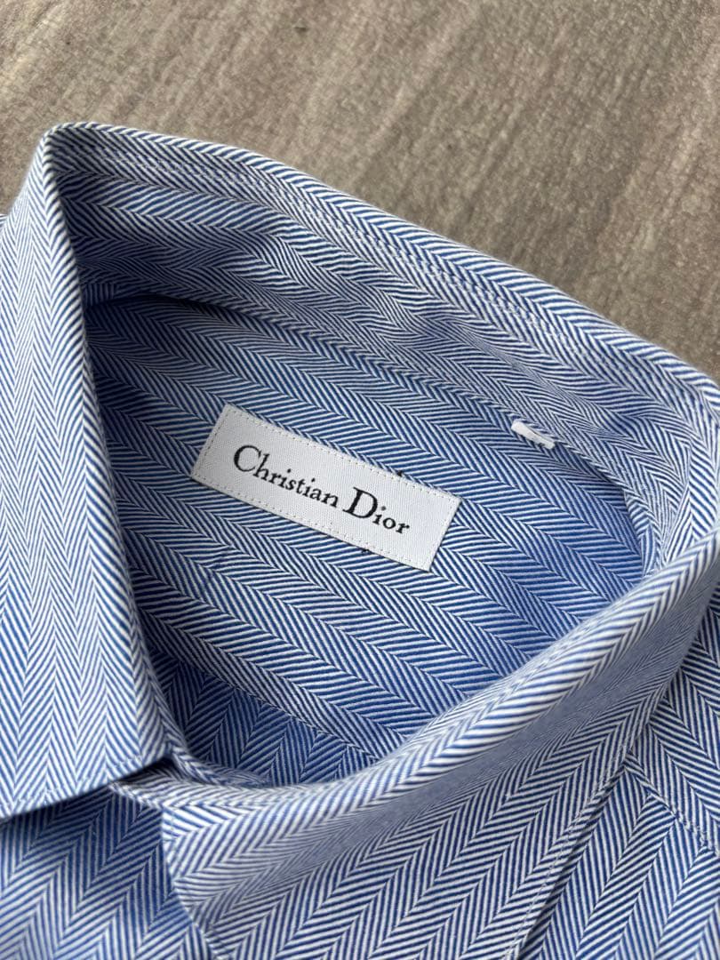 トップス Christian Dior houndstooth shirt archive