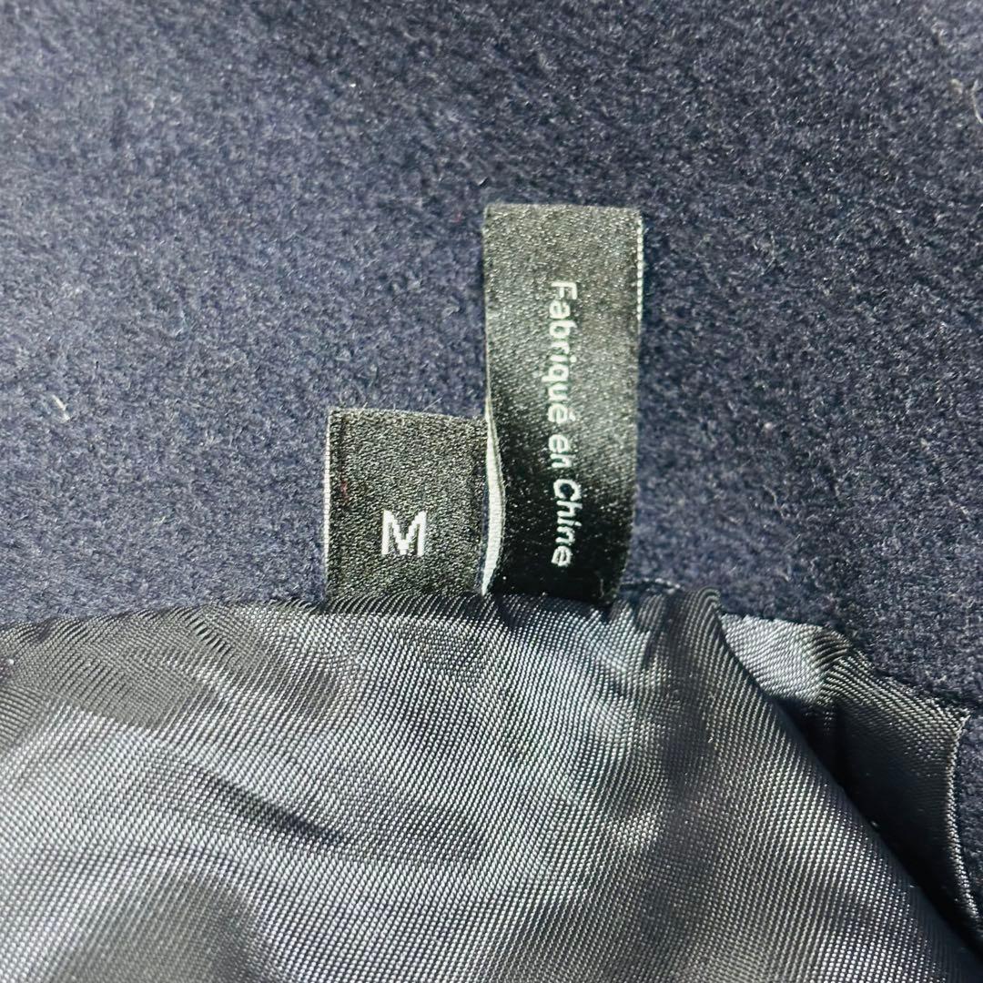 カンデミーナ様セオリー BELVIN カシミヤ混 スタンドカラーコート　紺　M