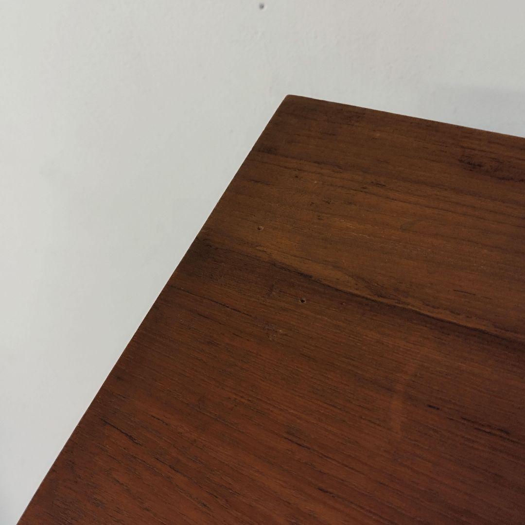 【teak wood】チーク材 ワインラック 12本収納　楔 ヴィンテージ