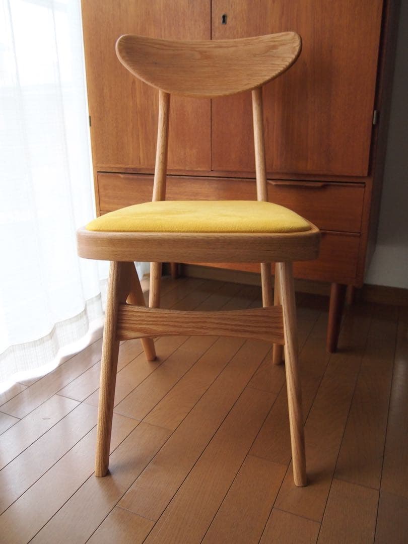 ミナペルホネン マルニ木工 デルタチェアB ハンドメイド 生地 タンバリン いす