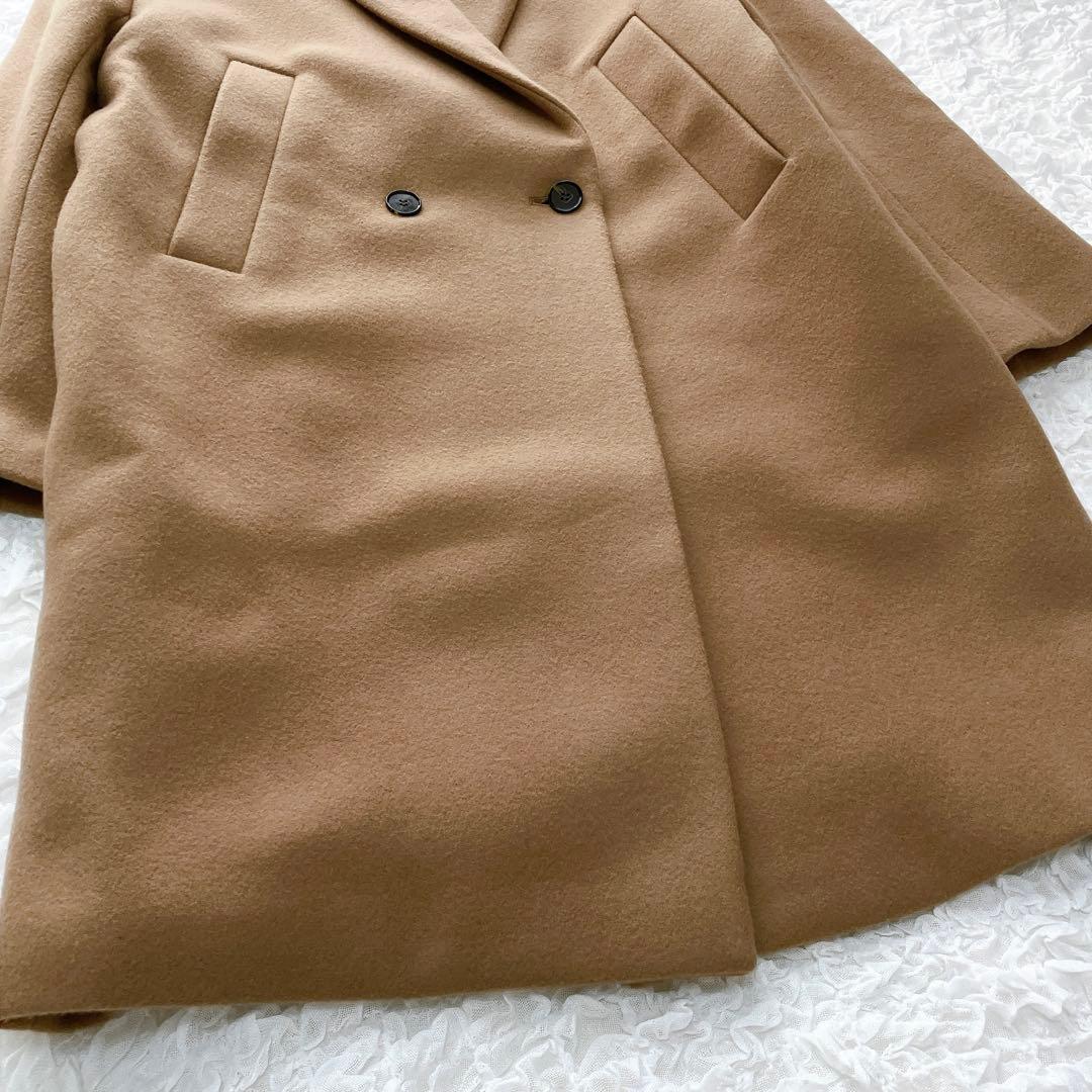 アンタイトル　23AW ウールメルトン　チェスターコート　大きいサイズ　44