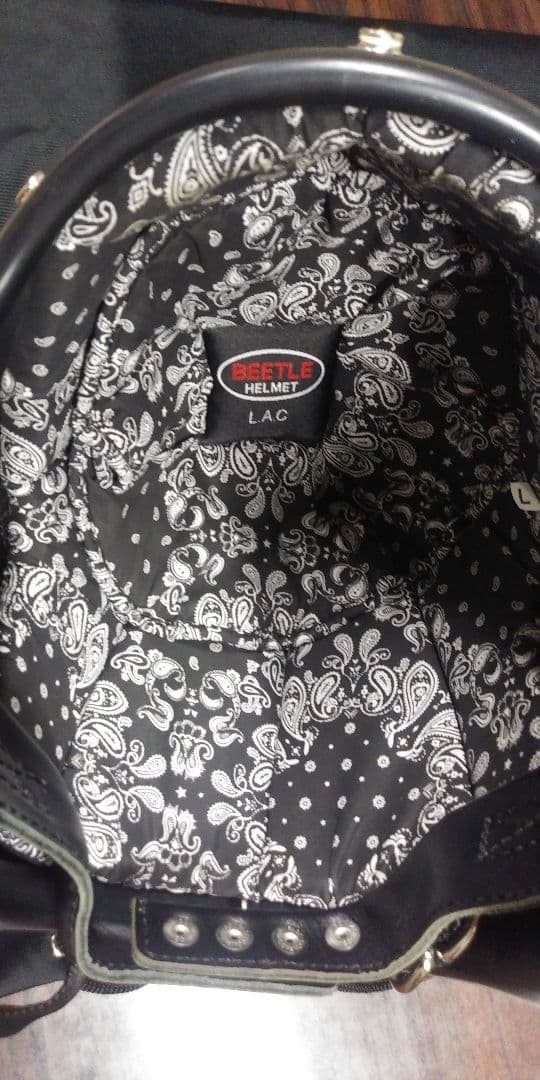 オーシャンビートル　LAC 別注　ダブルストラップ　ペイズリーインナー