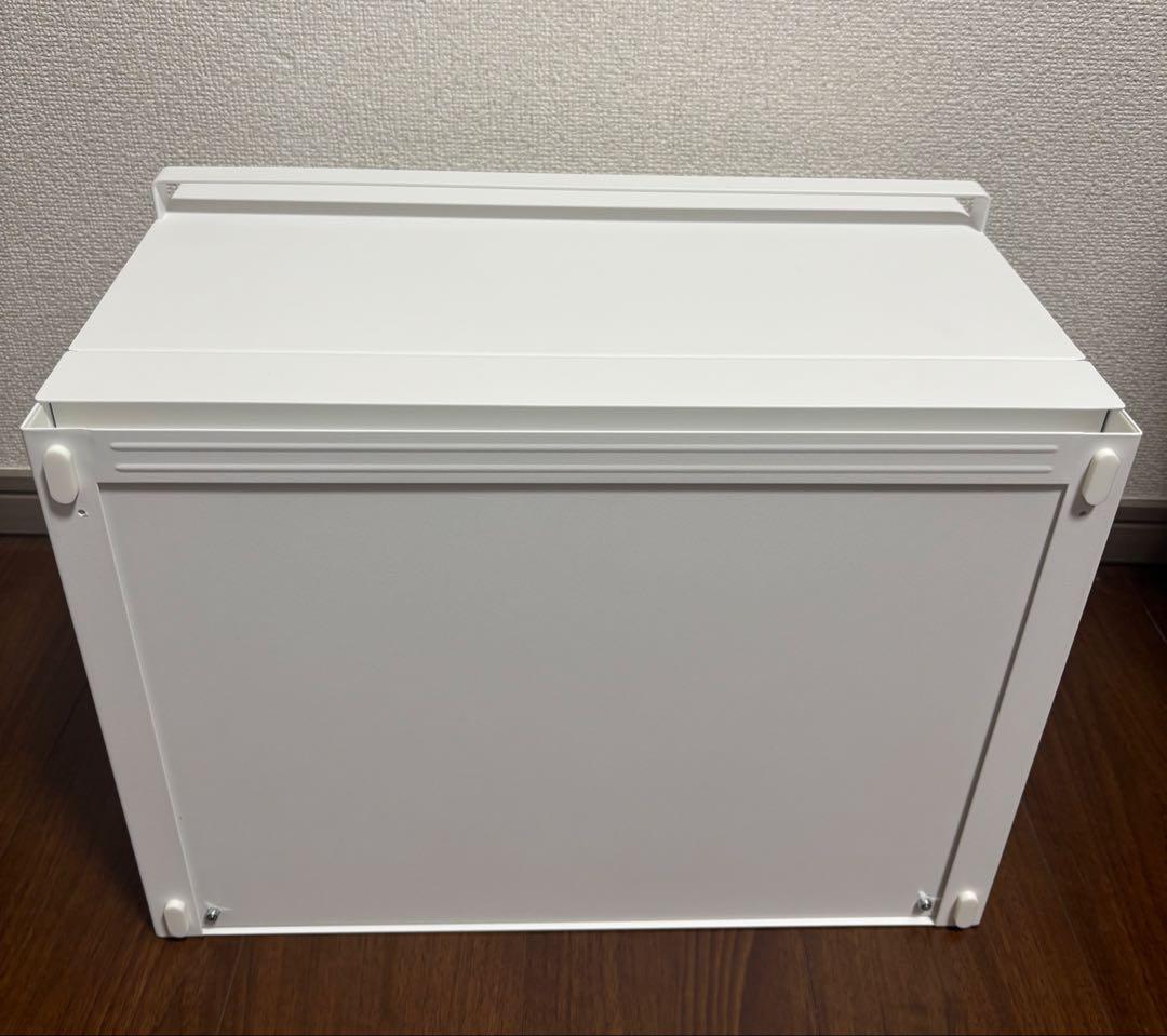 山崎実業 ブレッドケース 引き出し型2段 タワー tower ホワイト