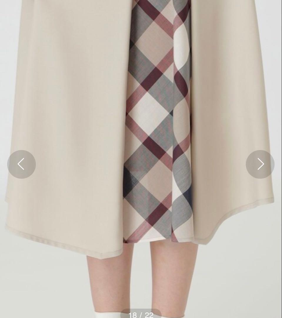 新品タグ付40サイズ♡バーバリーブルーレーベル クレストブリッジ　フレアスカート