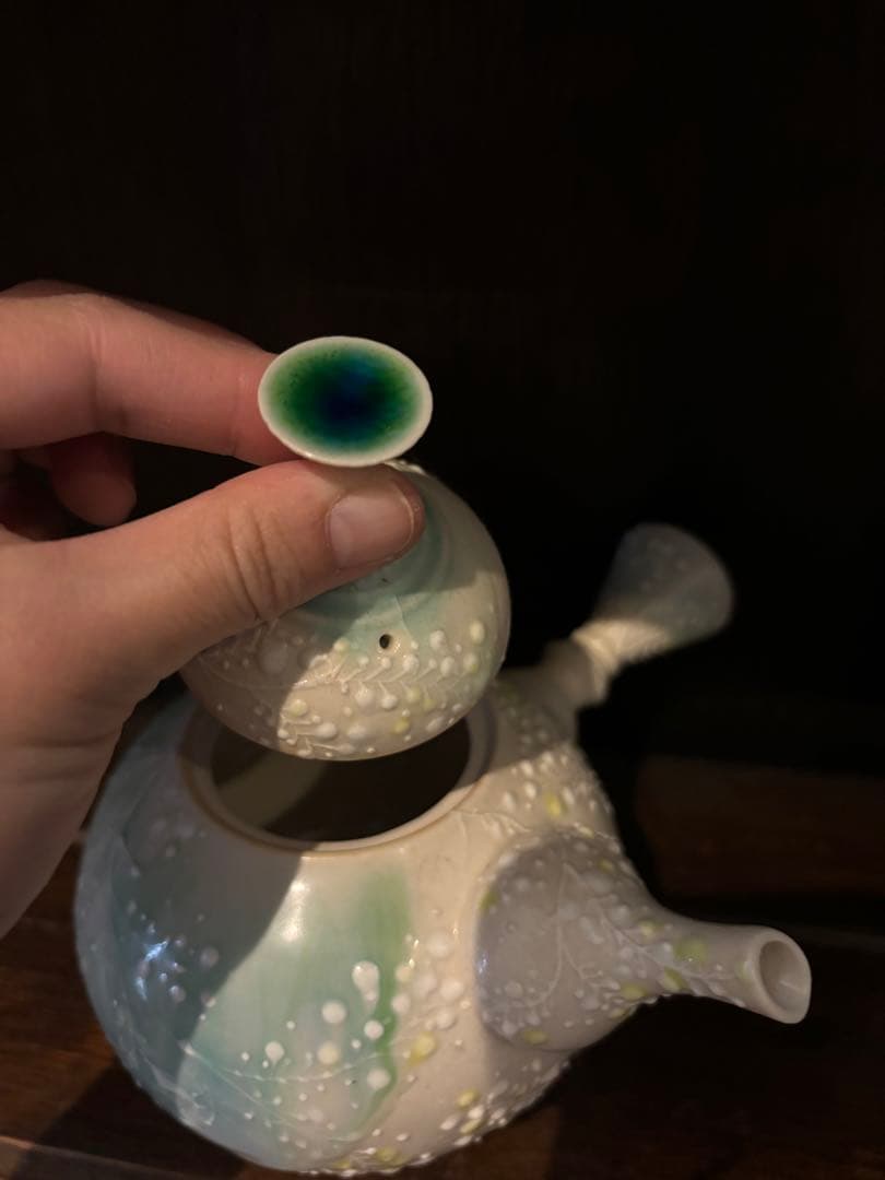 408:のぐちみか　ミモザ　ポット 急須