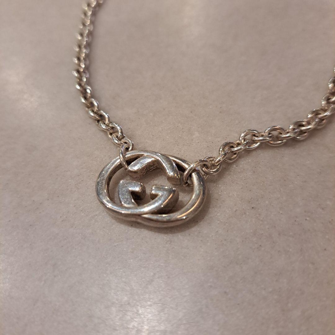 GUCCI　グッチ　インターロッキングネックレス　925