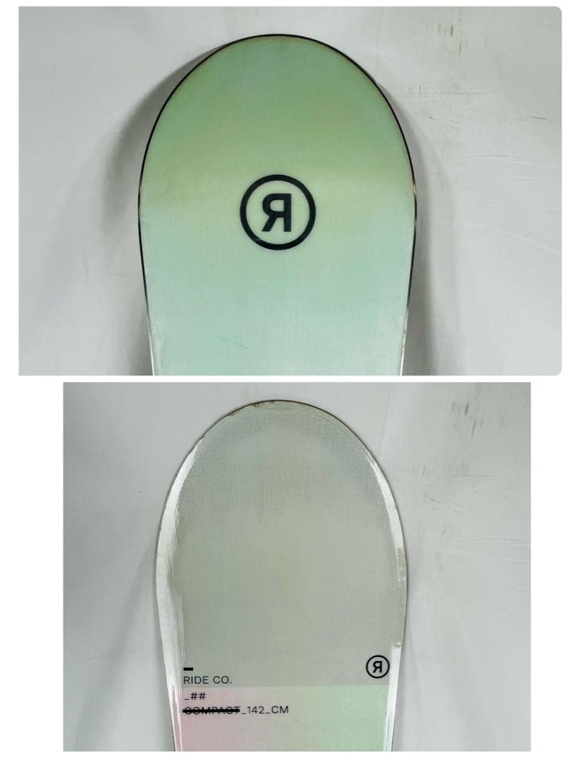 【良品】 RIDE.CO スノーボード 142cm スノーボード ケース付き