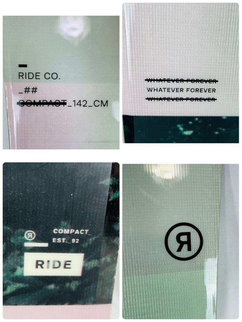 【良品】 RIDE.CO スノーボード 142cm スノーボード ケース付き
