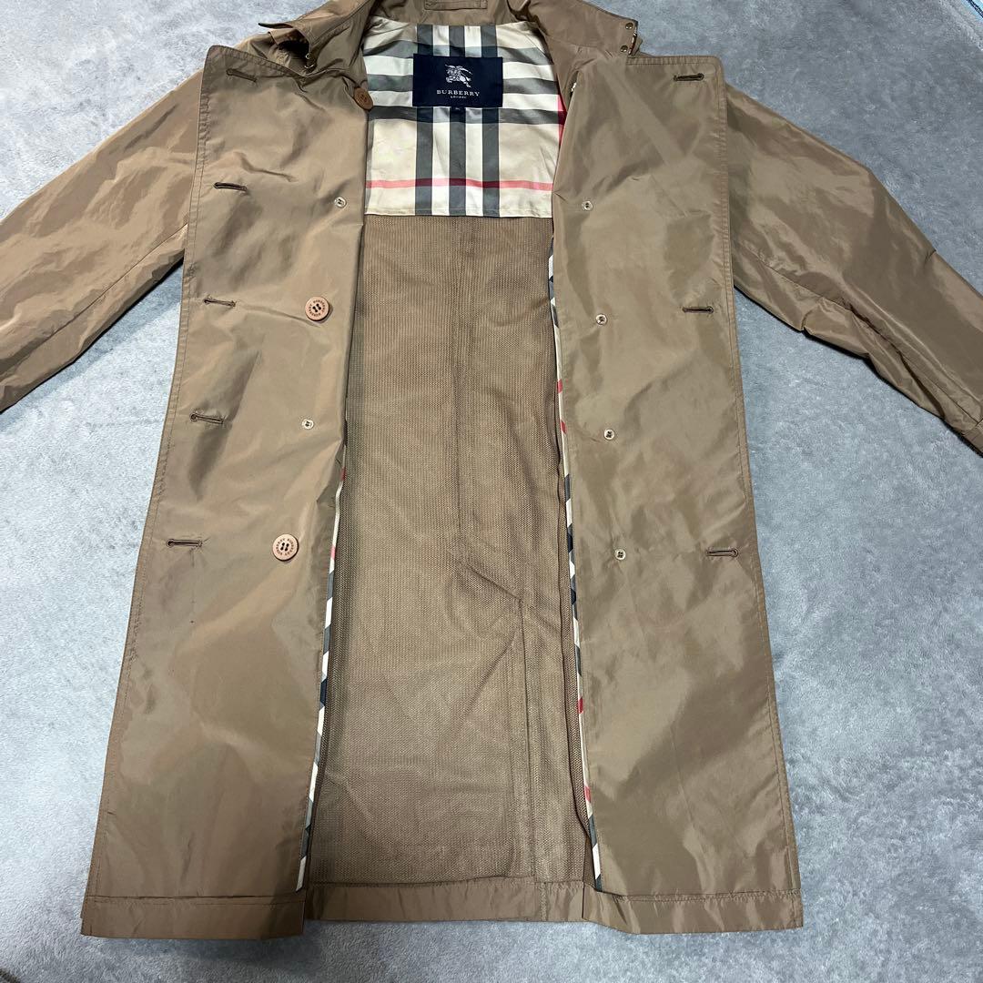 BURBERRY バーバリー レインコート フード付き ベージュ 36