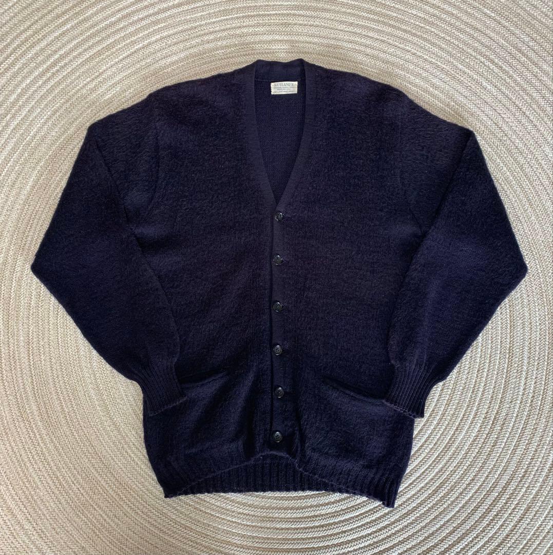 60s モヘア カーディガン ネイビー lord jeff