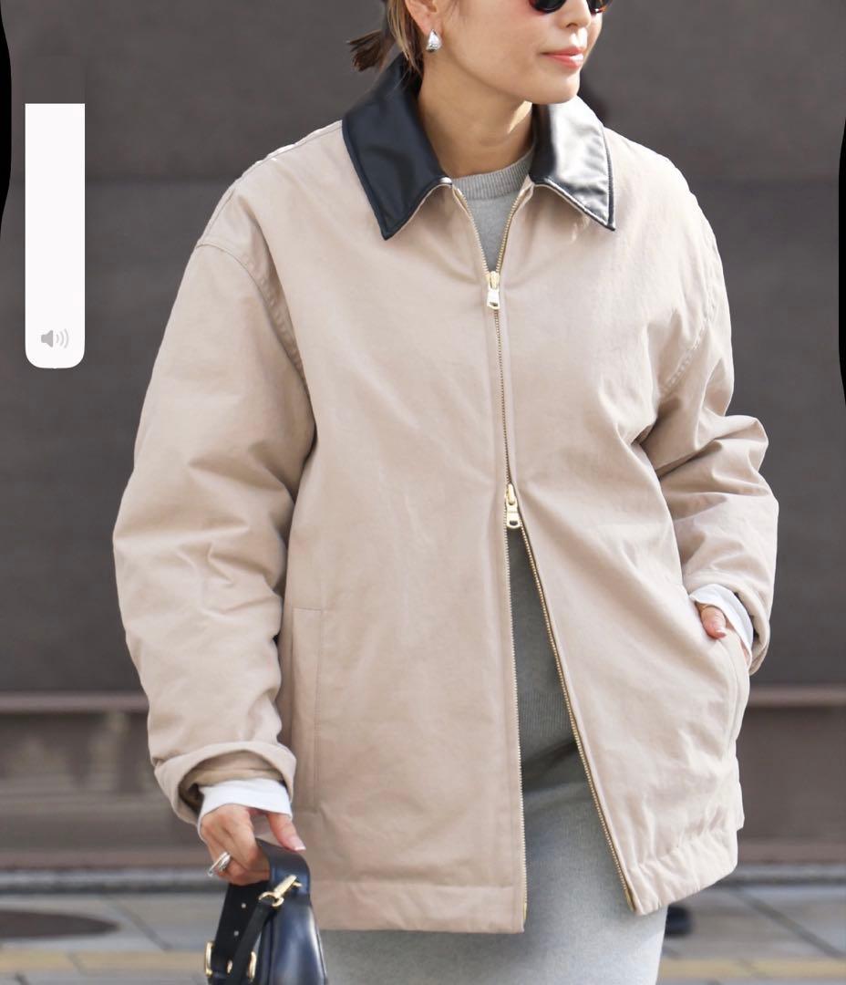 ドゥーズィエムクラス　中綿ジャケット　キャラクス