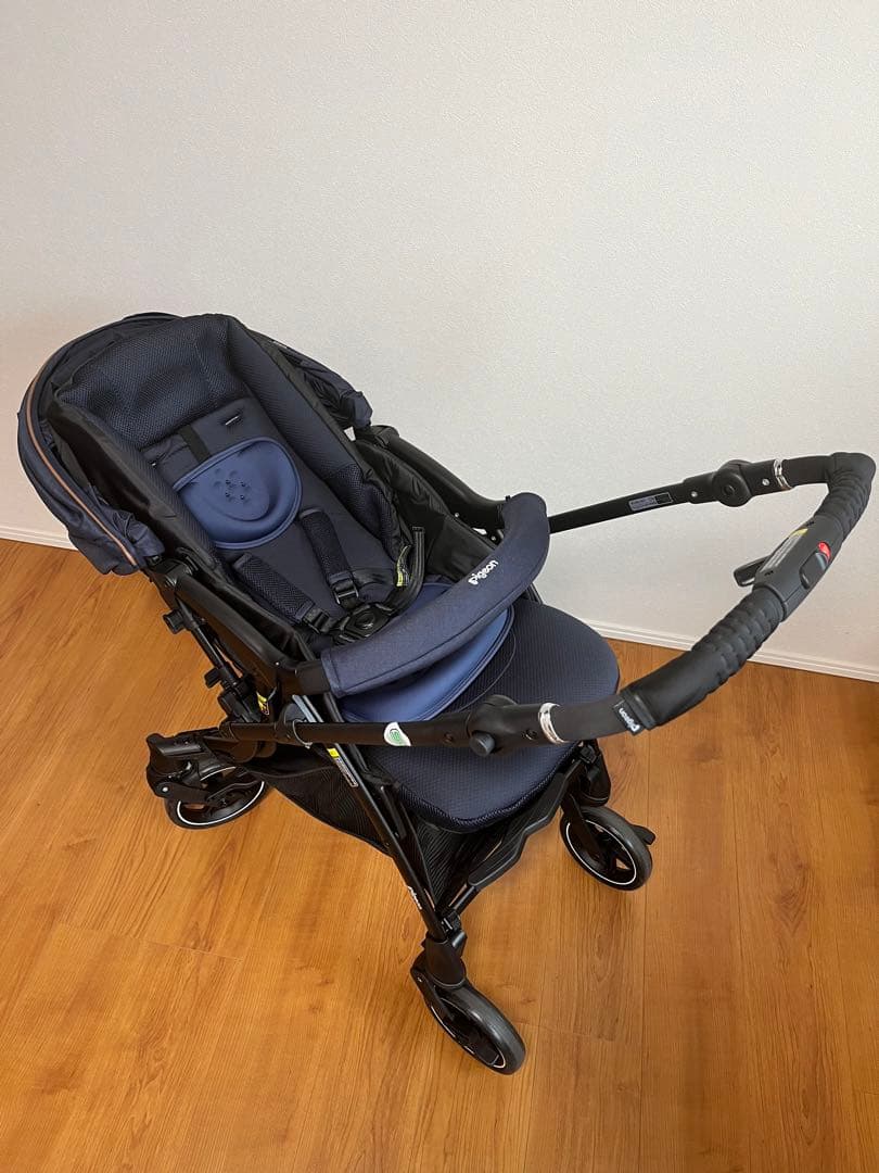【新品・未使用】ピジョン ランフィリノン RB2L 両面ベビーカー