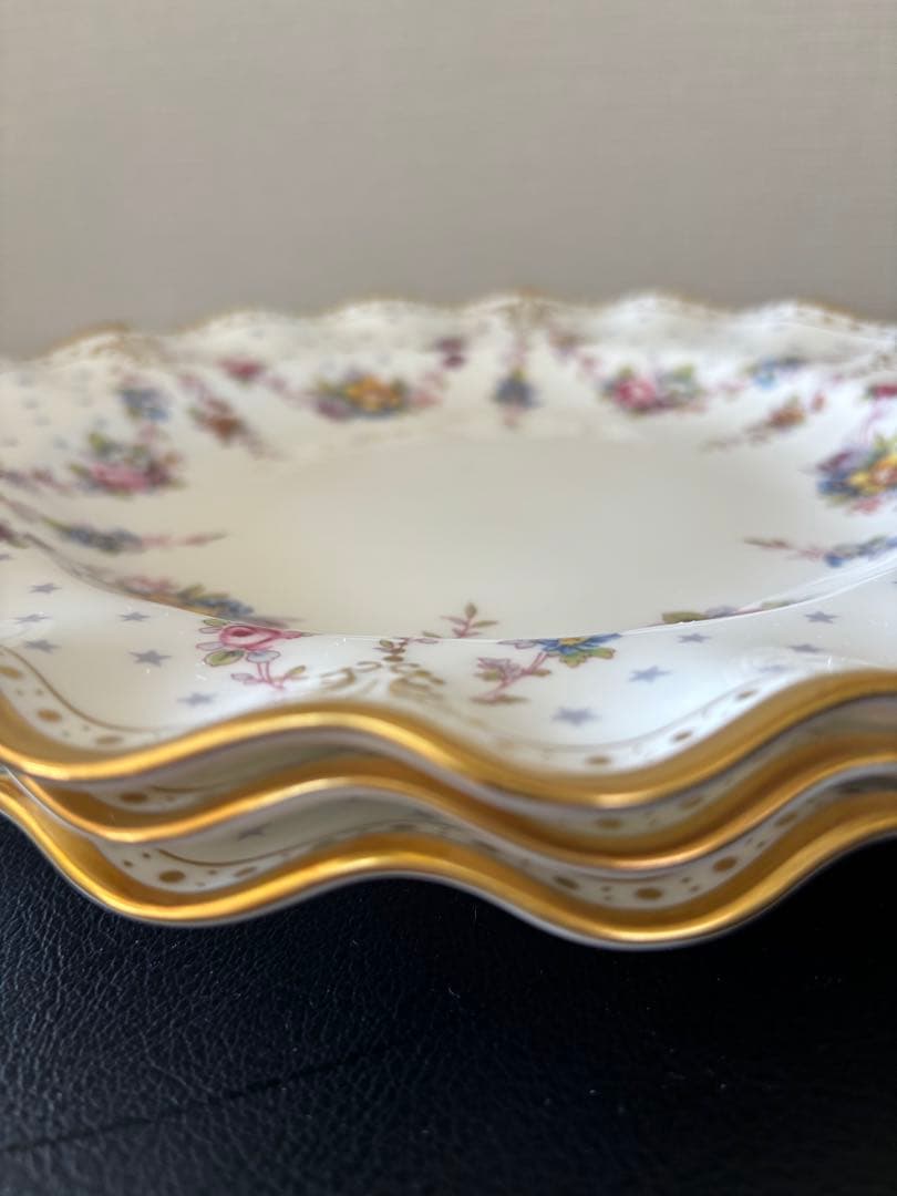 美品 ロイヤルクラウンダービー ロイヤルアントワネット ディナープレート3枚