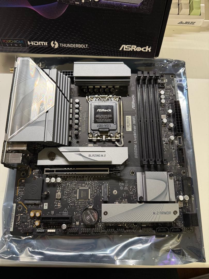 ASRock B860M LiveMixer WiFi マザーボード