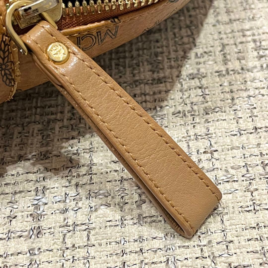 MCM スタッズ ブラウン レザー リュック ヴィセトス