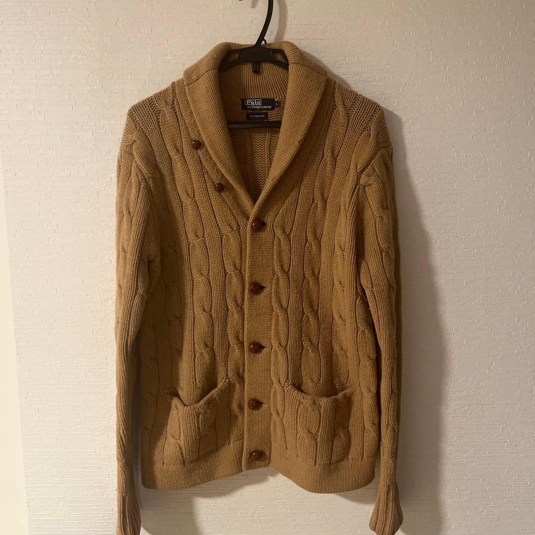 Polo by Ralph Lauren ショールカラーカーディガン