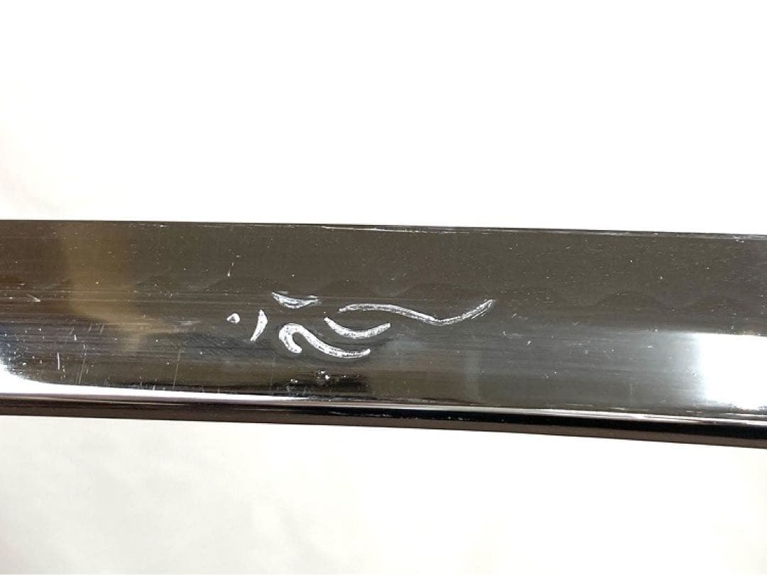 模造刀 2本セット 彫金 竜金 竜刀身 太刀 小太刀 刀置き付き