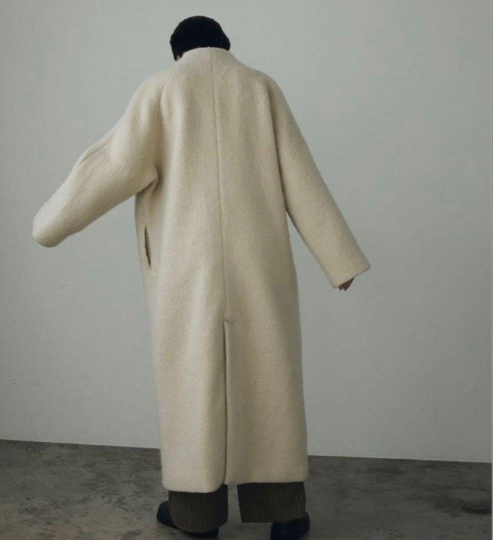 anuke アンヌークCollarless シャギーコート