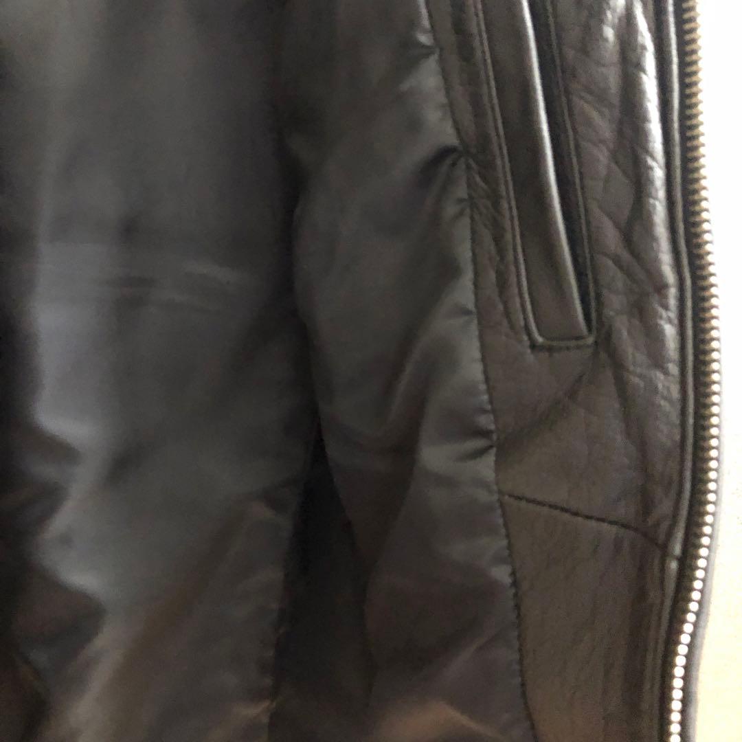 美品❗️duffer シングルライダース ジャケット ブラック 価格交渉あり❗️