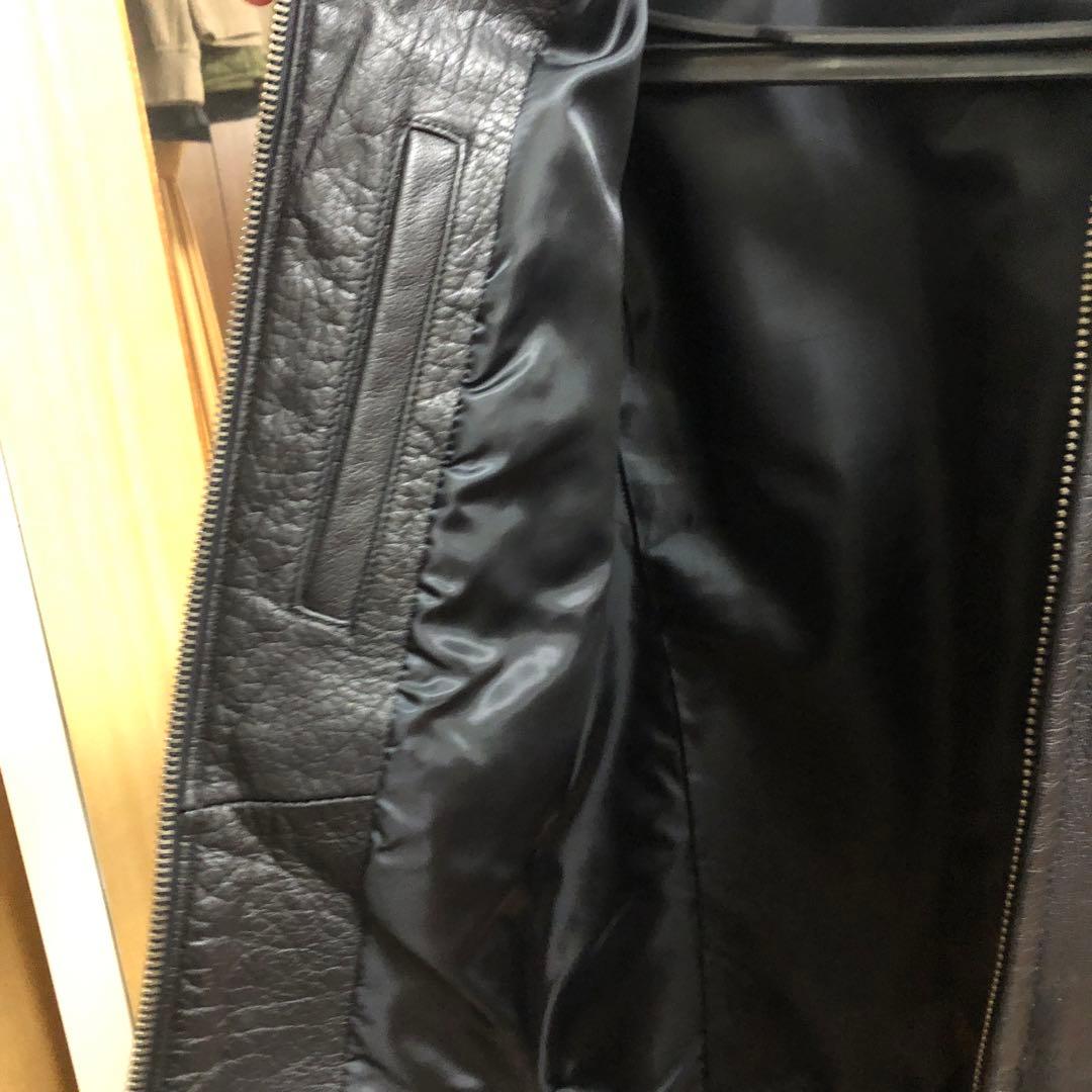 美品❗️duffer シングルライダース ジャケット ブラック 価格交渉あり❗️