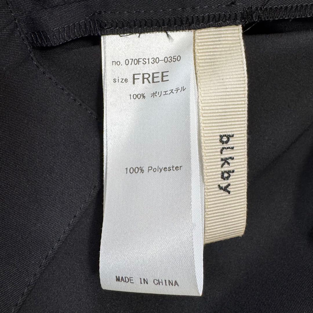 BLACK BY MOUSSY*big silhouette coat 黒