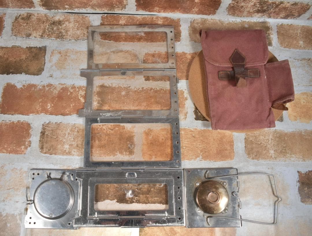 ★超レア美品★ スイス軍 フォールディング キャンドルランタン キャンプ