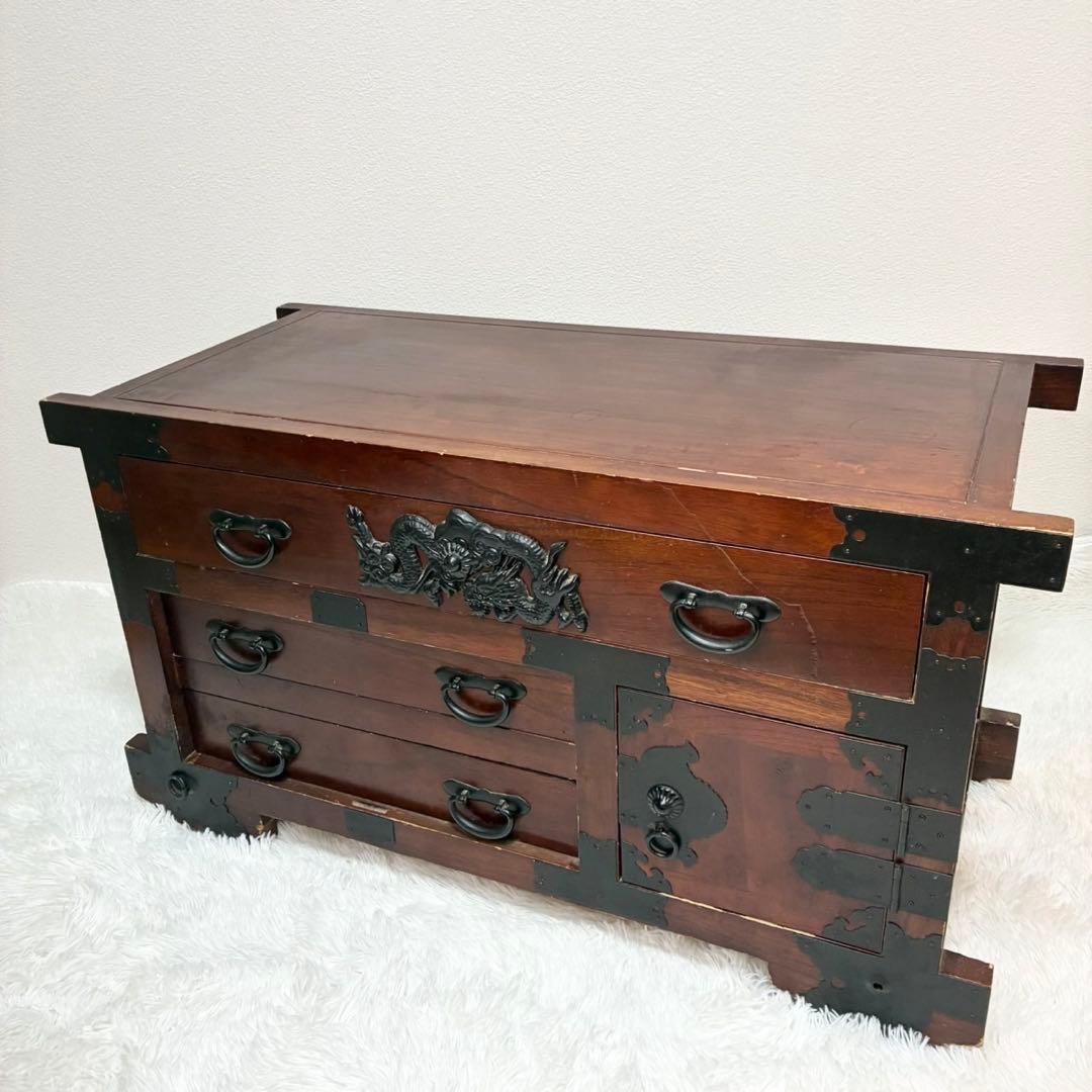 民芸調家具 和箪笥 からくり箪笥 インテリア 日本 昭和レトロ 和 アンティーク