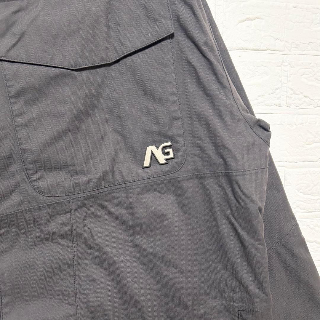 アナログ　バートン スノーボードウェア 上下セット 黒　ロゴ　ナイロン　【S】