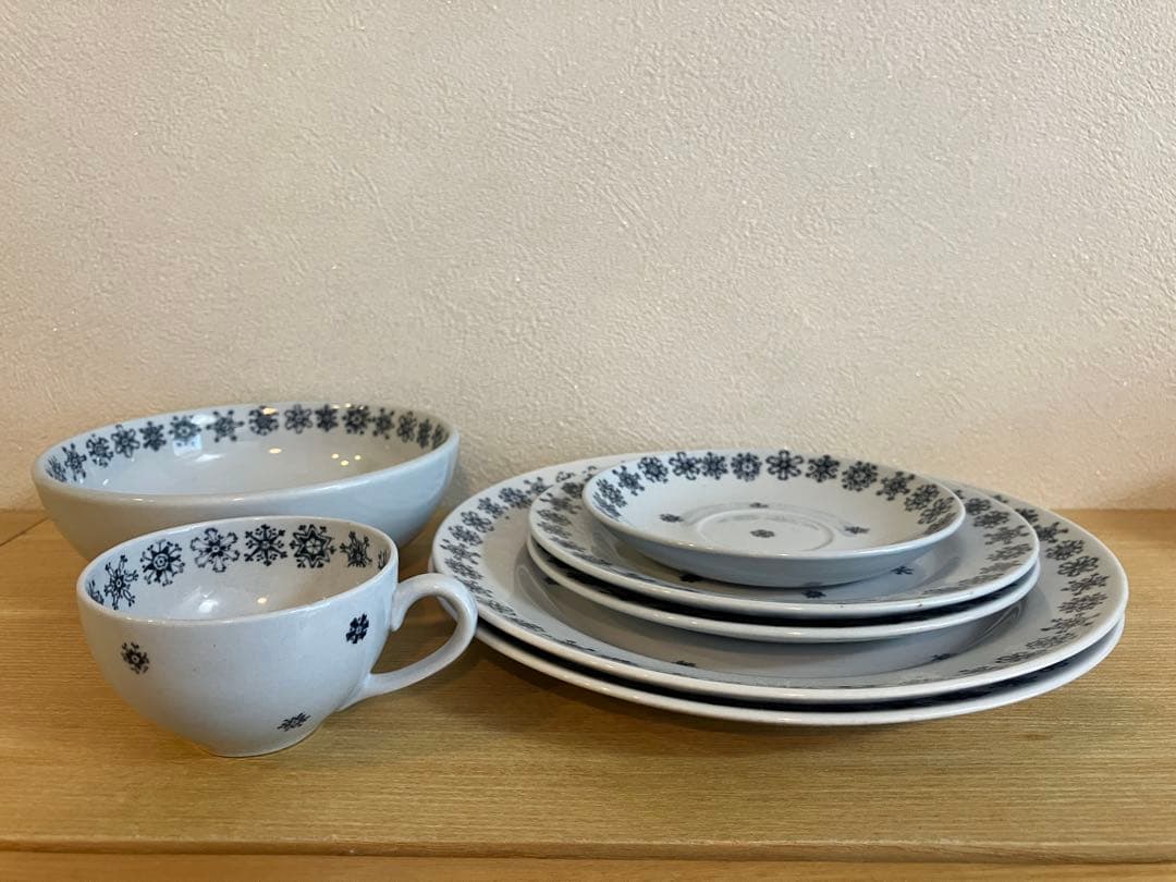 ARABIA flake ビンテージ食器 7点セット